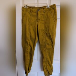 CAbi The Tracker Jogger Pants Marigold Yellow